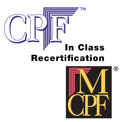 CPF or MCPF Recertification In Class
